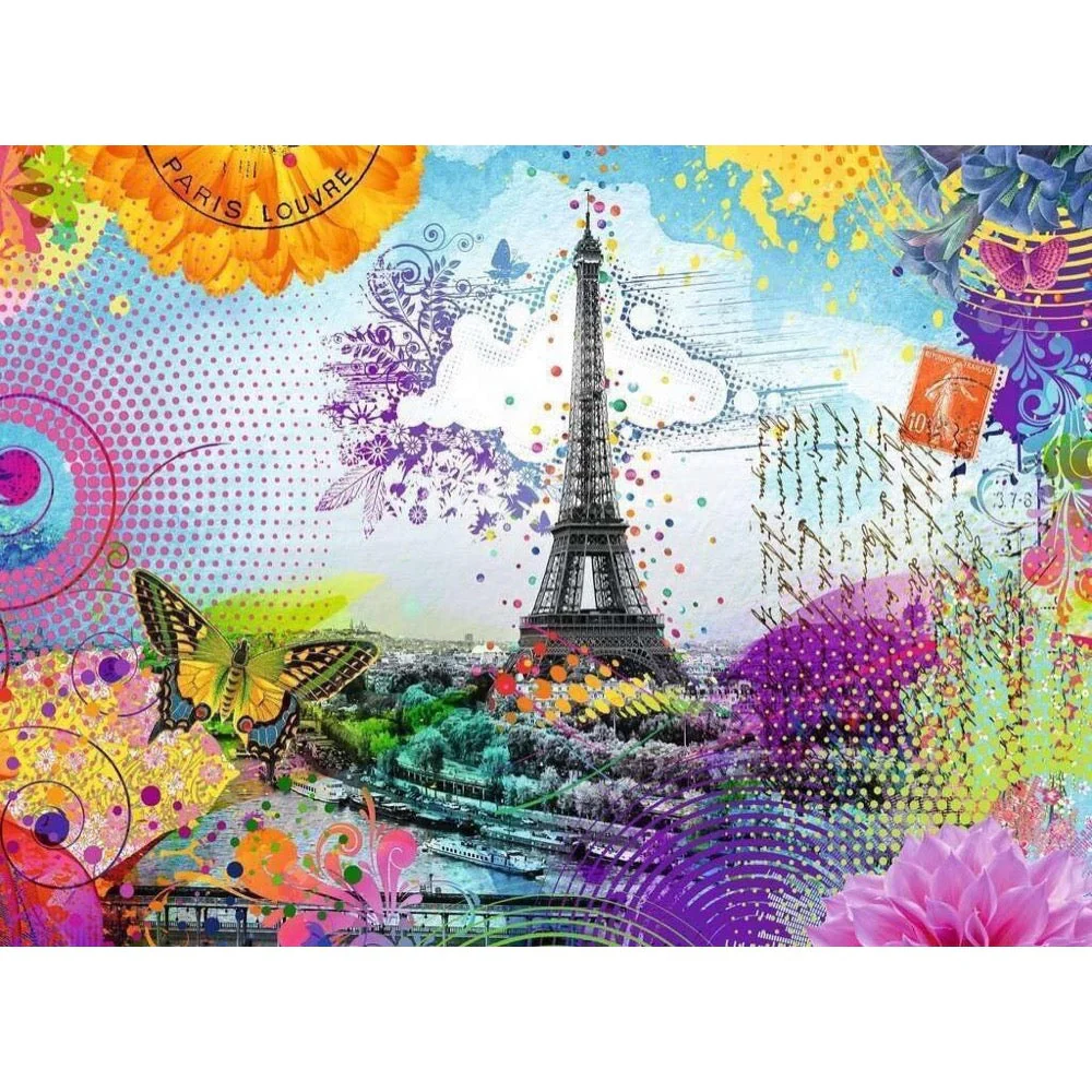 Ravensburger 00772-2 Postcard From Paris 500pc Jigsaw Puzzle - Image 2