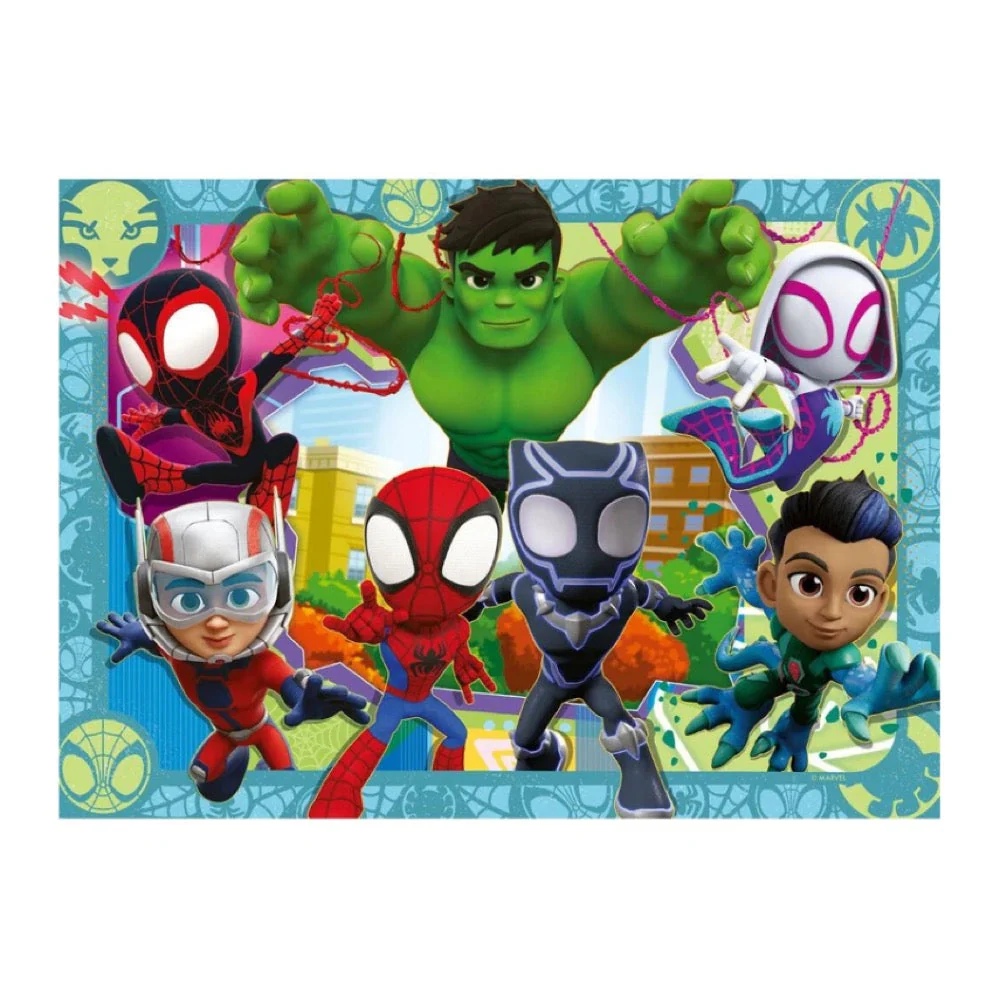 Ravensburger 01066-1 Spidey & His Amazing Friends Spidey's Team Bumper Pack 4x42pc Jigsaw Puzzle - Image 3