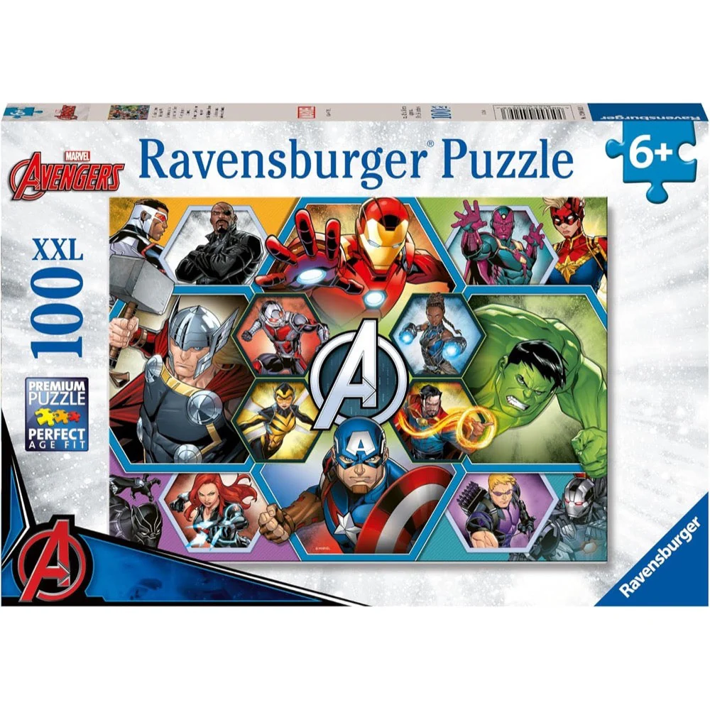 Ravensburger 04029-3 Disney Marvel Avengers 100pc Jigsaw Puzzle