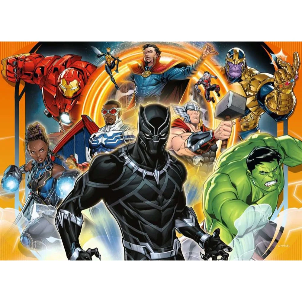 Ravensburger 04033-0 Disney Marvel Avengers Bumper Pack 4x100pc Jigsaw Puzzle - Image 2
