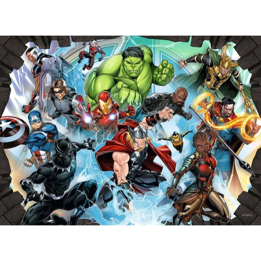 Ravensburger 04033-0 Disney Marvel Avengers Bumper Pack 4x100pc Jigsaw Puzzle - Image 3
