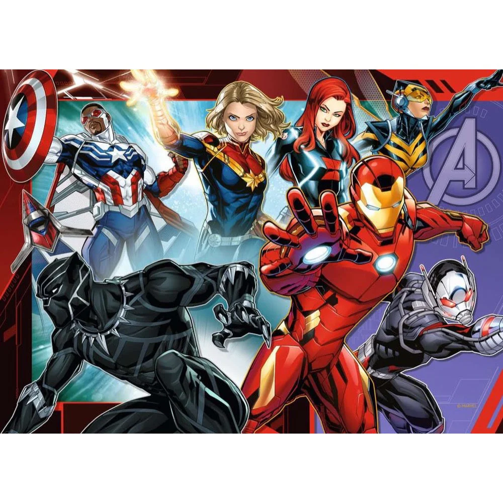 Ravensburger 04033-0 Disney Marvel Avengers Bumper Pack 4x100pc Jigsaw Puzzle - Image 4