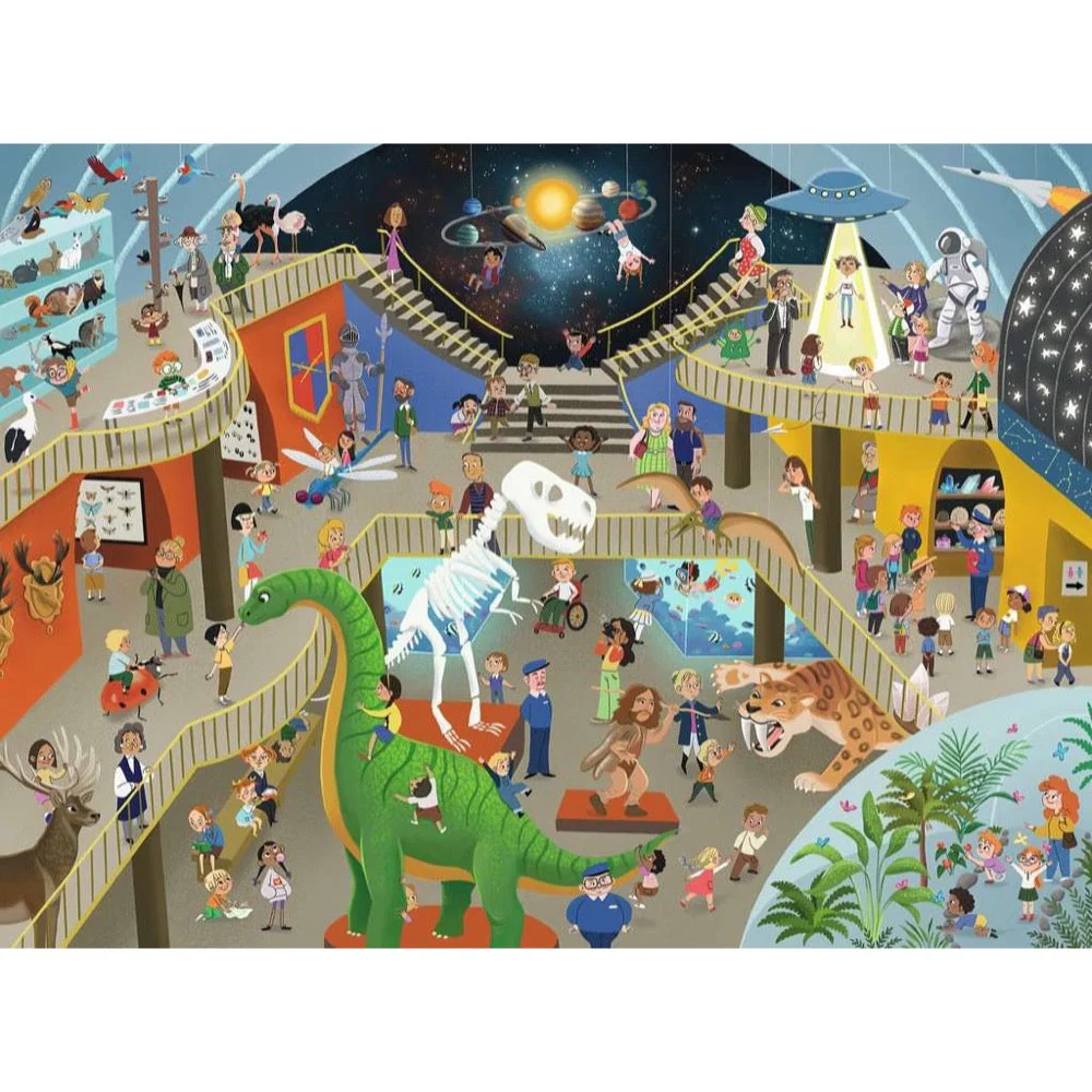 Ravensburger 04053-8 Museum of Natural Science 200pc Jigsaw Puzzle - Image 2