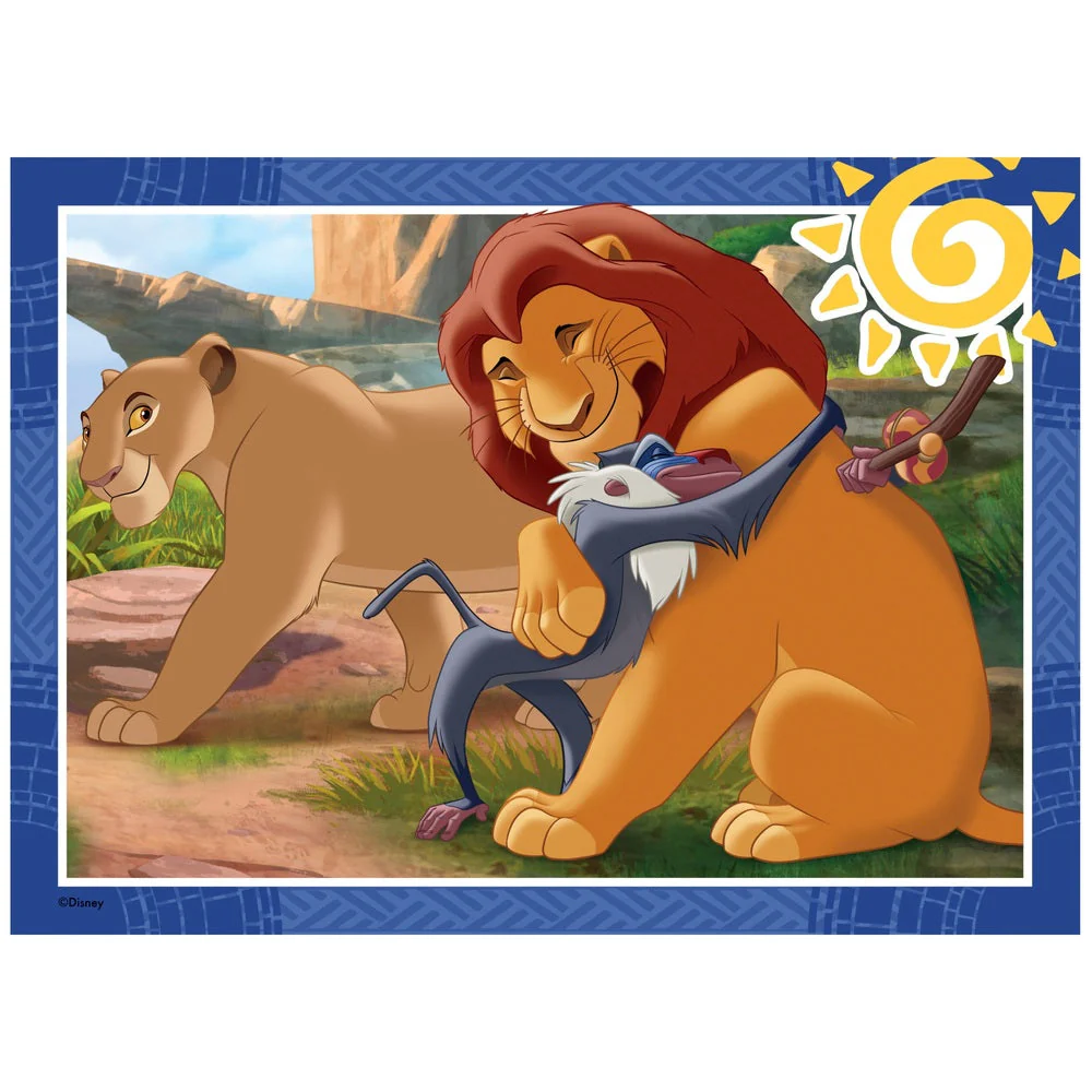 Ravensburger 04058-3 Disney Lion King Bumper Pack 4x42pc Jigsaw Puzzle - Image 4
