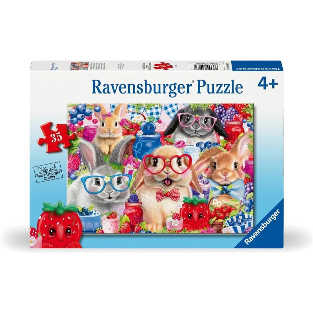 Ravensburger 04063-7 Bunnies And Berries 35pc Jigsaw Puzzle