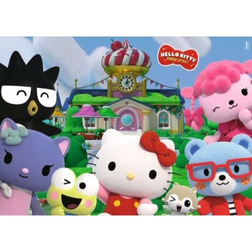 Ravensburger 04076-7 Hello Kitty Giant Floor 24pc Jigsaw Puzzle - Image 2
