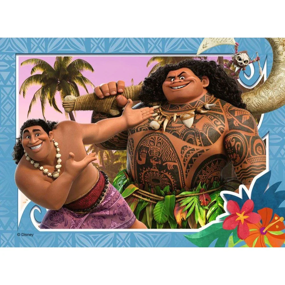 Ravensburger 04088-0 Disney Moana 4 In a Box 12, 16, 20 & 24pc Jigsaw Puzzle - Image 3