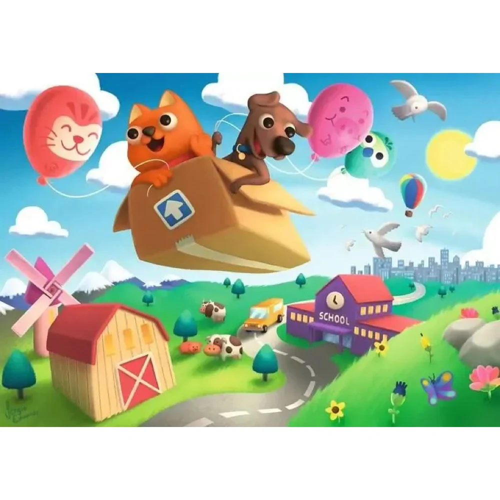 Ravensburger 04095-8 We're Flying! 35pc Jigsaw Puzzle - Image 2