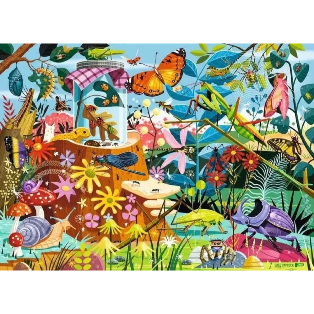 Ravensburger 04096-5 Backyard Bug World 60pc Jigsaw Puzzle - Image 2