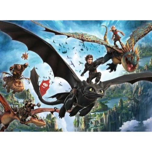 Ravensburger 04141-2 Dragons & Heroes 150pc Jigsaw Puzzle - Image 2