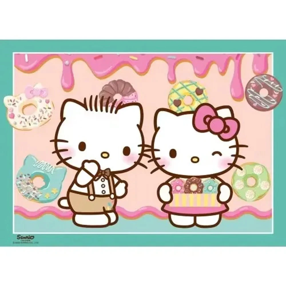 Ravensburger 04159-7 Hello Kitty Bumper Pack 4x100pc Jigsaw Puzzle - Image 5