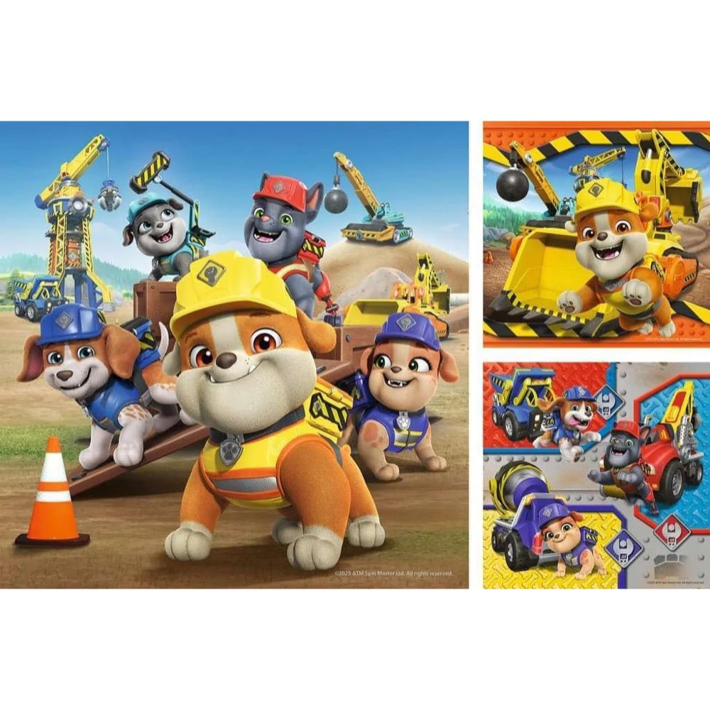 Ravensburger 04168-9 Rubble & Crew 3x49pc Jigsaw Puzzle - Image 2