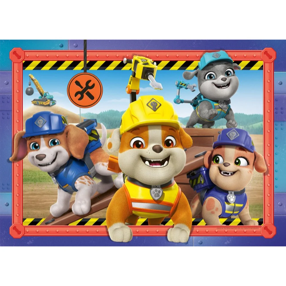 Ravensburger 04189-4 Rubble & Crew Bumper Pack 4x42pc Jigsaw Puzzle - Image 4