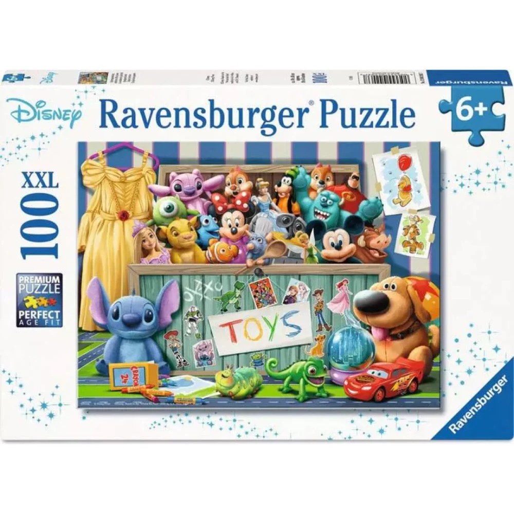 Ravensburger 04203-7 Disney Pixar Multicharacter WT 100pc Jigsaw Puzzle