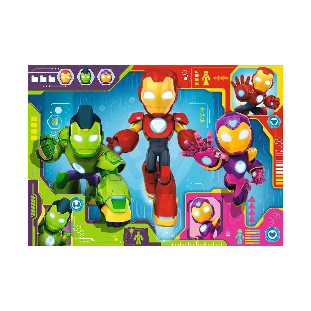 Ravensburger 04205-1 Iron Man & His Awesome Friends 24pc Jigsaw Puzzle - Image 2