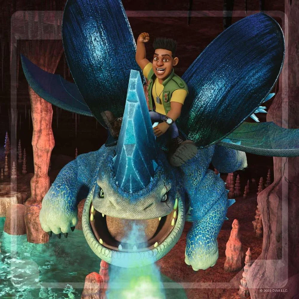 Ravensburger 05688-0 Dragons How to Train Your Dragons Realms 3x49pc Jigsaw Puzzle - Image 5