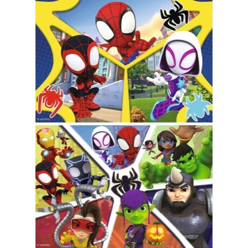 Ravensburger 05729-0 Spidey & His Amazing Friends 2x24pc Jigsaw Puzzle - Image 2