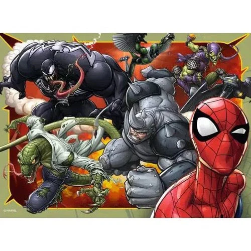 Ravensburger 06915-6 Disney Spider-Man 4 In a Box 12, 16, 20 & 24pc Jigsaw Puzzle - Image 3
