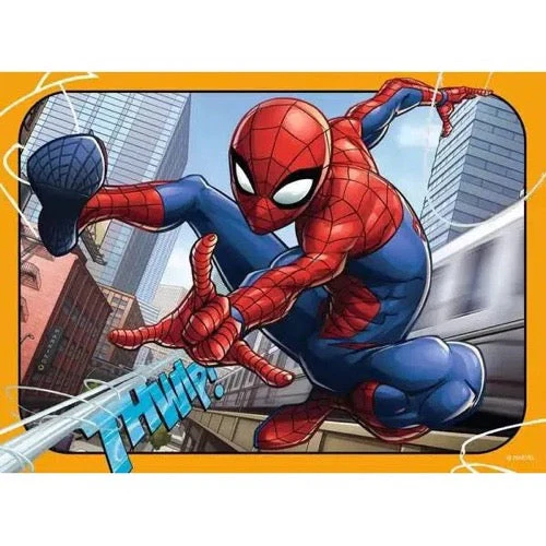 Ravensburger 06915-6 Disney Spider-Man 4 In a Box 12, 16, 20 & 24pc Jigsaw Puzzle - Image 5