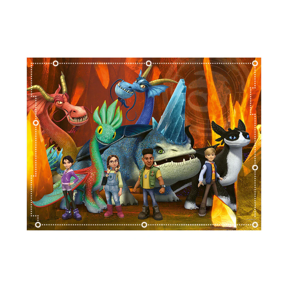 Ravensburger 13379-6 How To Train Your Dragons Realms 100pc Jigsaw Puzzle - Image 2