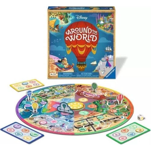 Ravensburger 22379-4 Disney Around the World Game - Image 2
