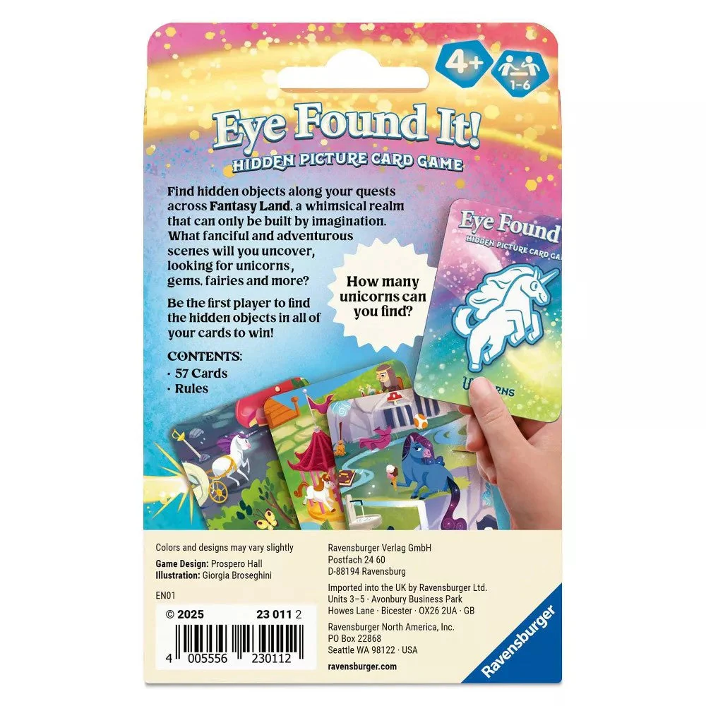 Ravensburger 23011-2 Eye Found It Fantasy Card Game - Image 3