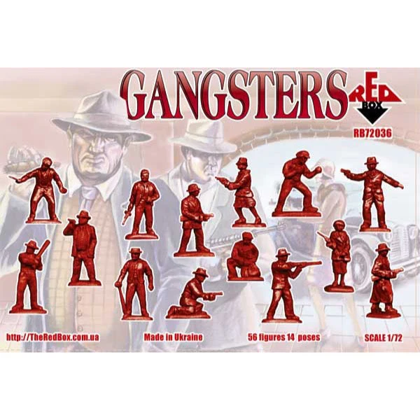 Red Box 72036 1/72 Gangsters - Image 2