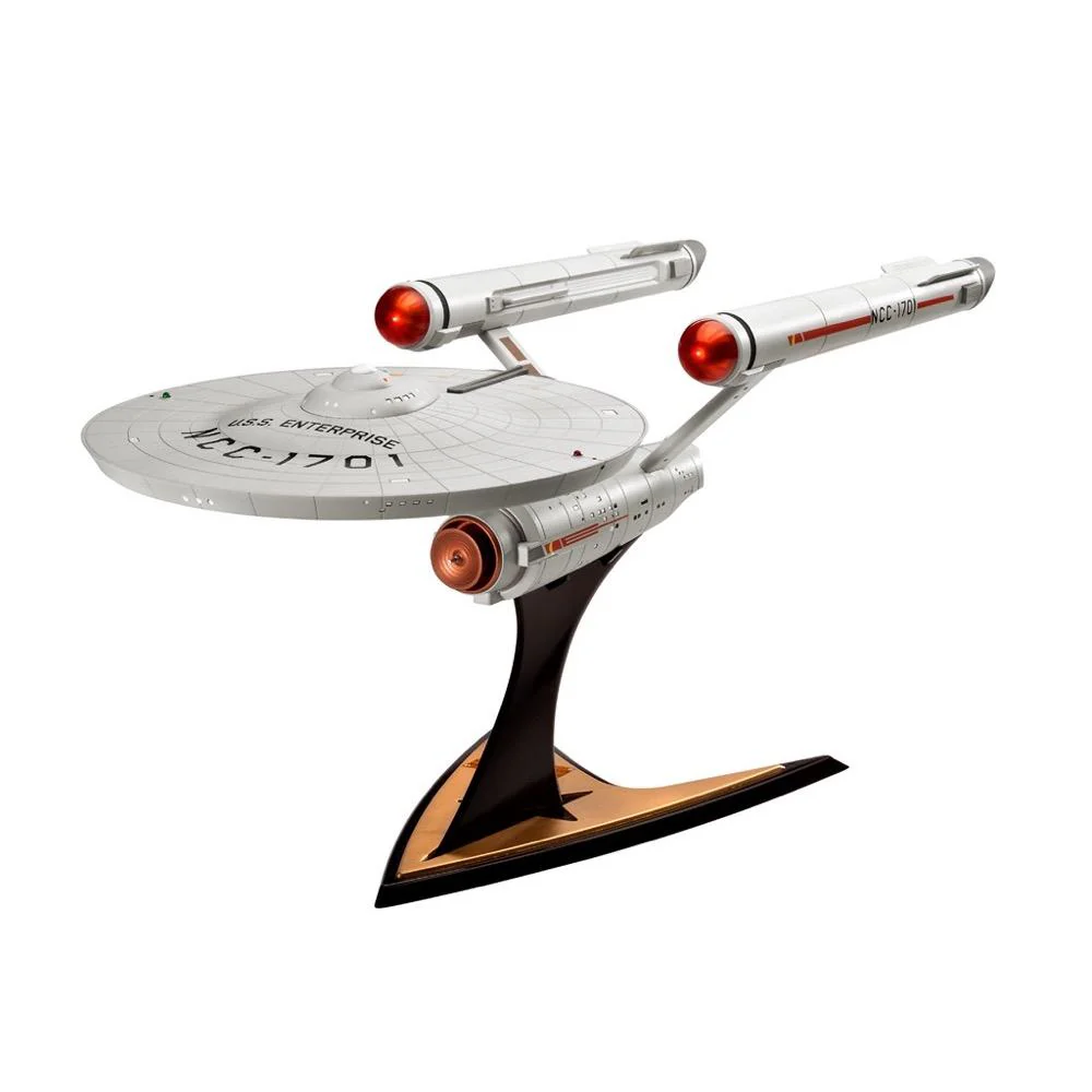 Revell 00454 1/600 Star Trek USS Enterprise NCC-1701 With Flashing Lights And Sounds - Image 2