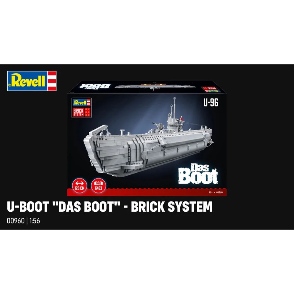 Revell 00960 Brick System U-Boat Das Boot - Image 14