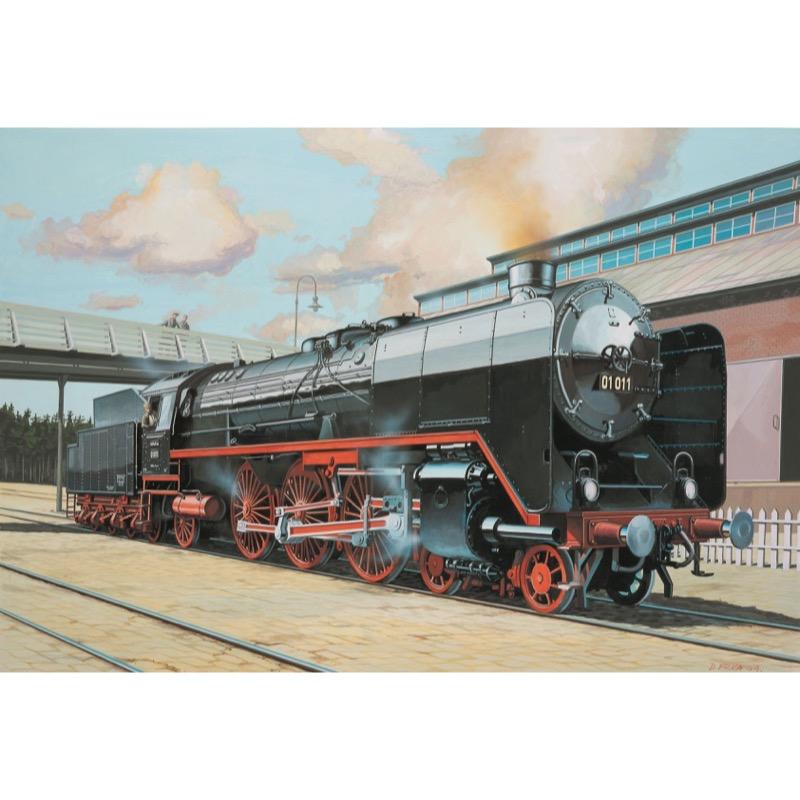 Revell 02172 1/87 Express Locomotive BR01 with Tender T32 - Image 8