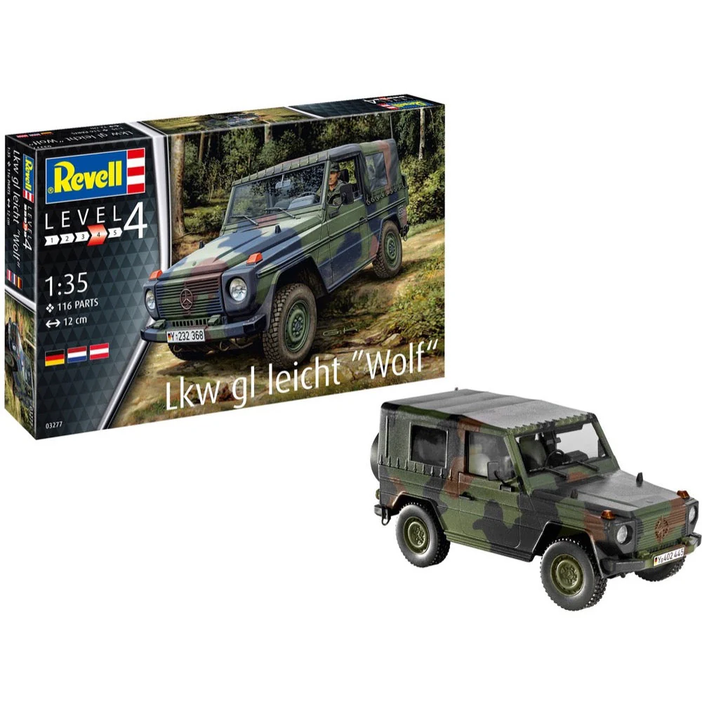 Revell 03277 1/35 LKW GL Leicht Wolf - Image 2