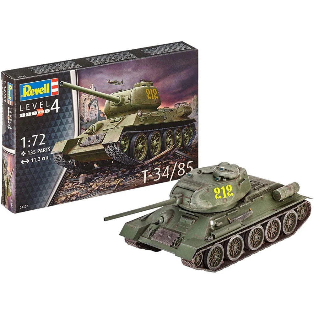 Revell 03302 1/72 T-34/85 - Image 9