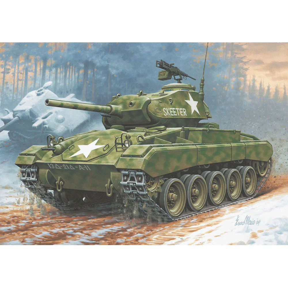 Revell 03323 1/72 M24 Chaffee - Image 2
