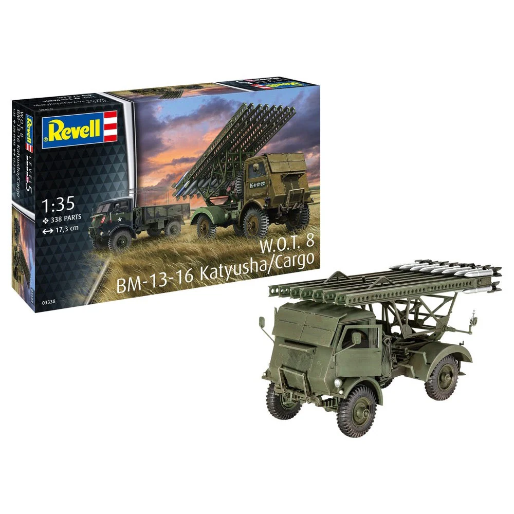 Revell 03338 1/35 BM-13-16 on WOT 8 - Image 2