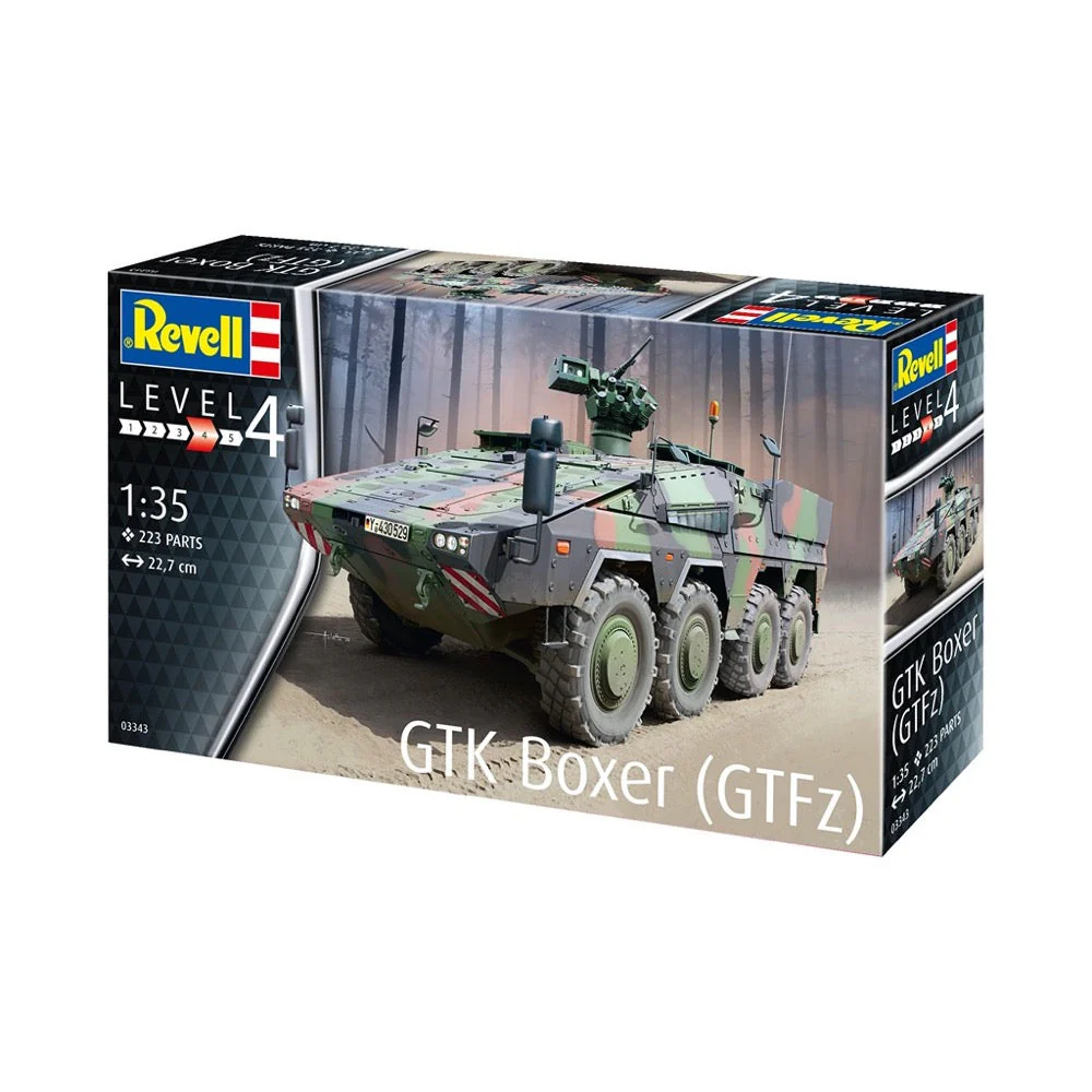 Revell 03343 1/35 German GTK Boxer GTFz - Image 7