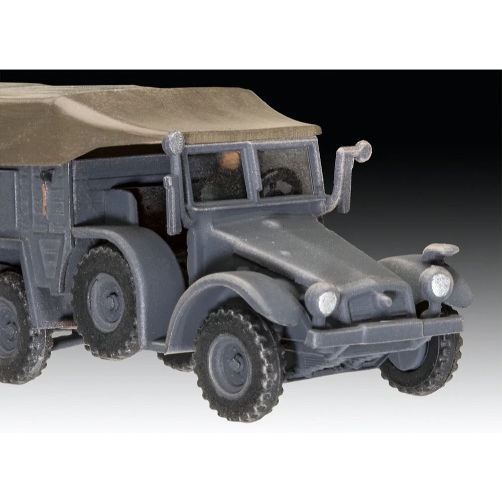 Revell 03344 1/76 Krupp Protze KFZ 69 with 3.7cm Pak - Image 3