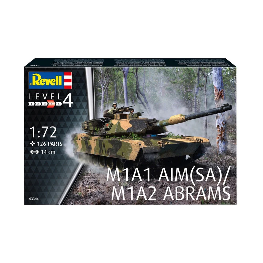 Revell 03346 1/72 US M1A2 Abrams - Image 6