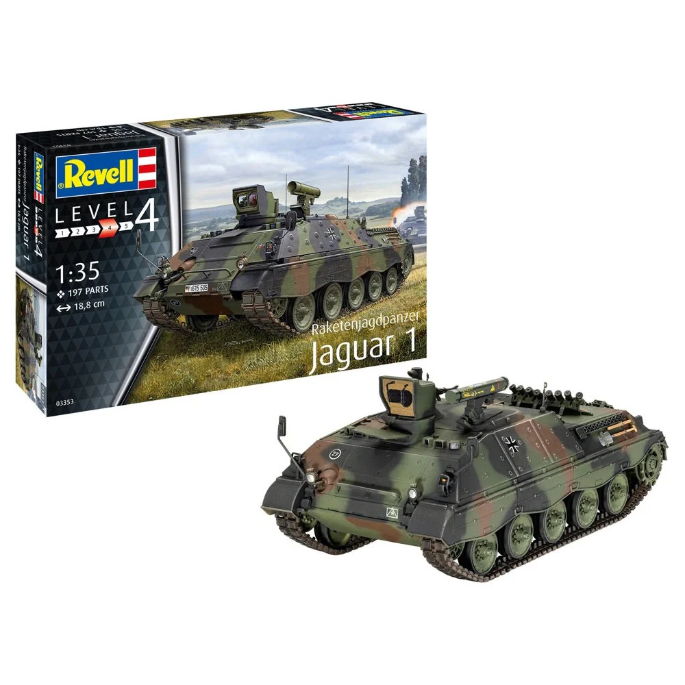 Revell 03353 1/35 Raketenjagdpanzer Jaguar 1 - Image 2