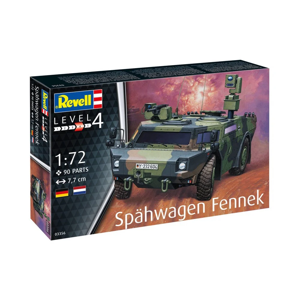 Revell 03356 1/72 Spahwagen Fennek - Image 9