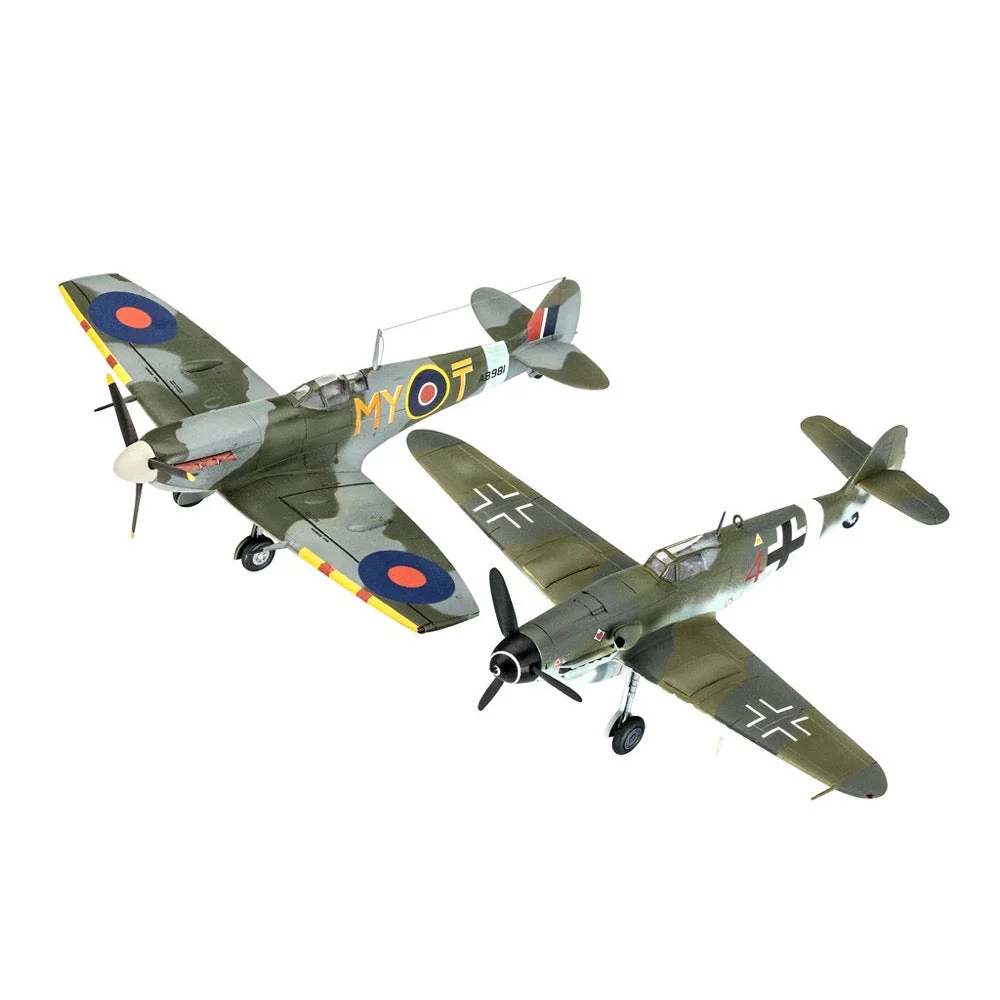 Revell 03710 1/72 Combat Set Bf109G-10 and Spitfire Mk.V - Image 2