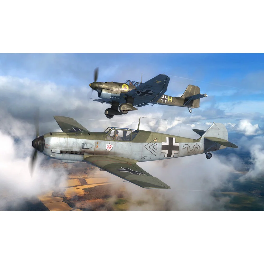 Revell 03770 1/144 Messerschmitt Bf109E & Junkers Ju87B - Image 17