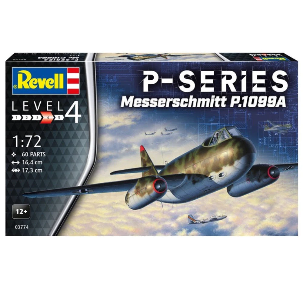 Revell 03774 1/72 Messerschmitt P.1099A P-Series - Image 4