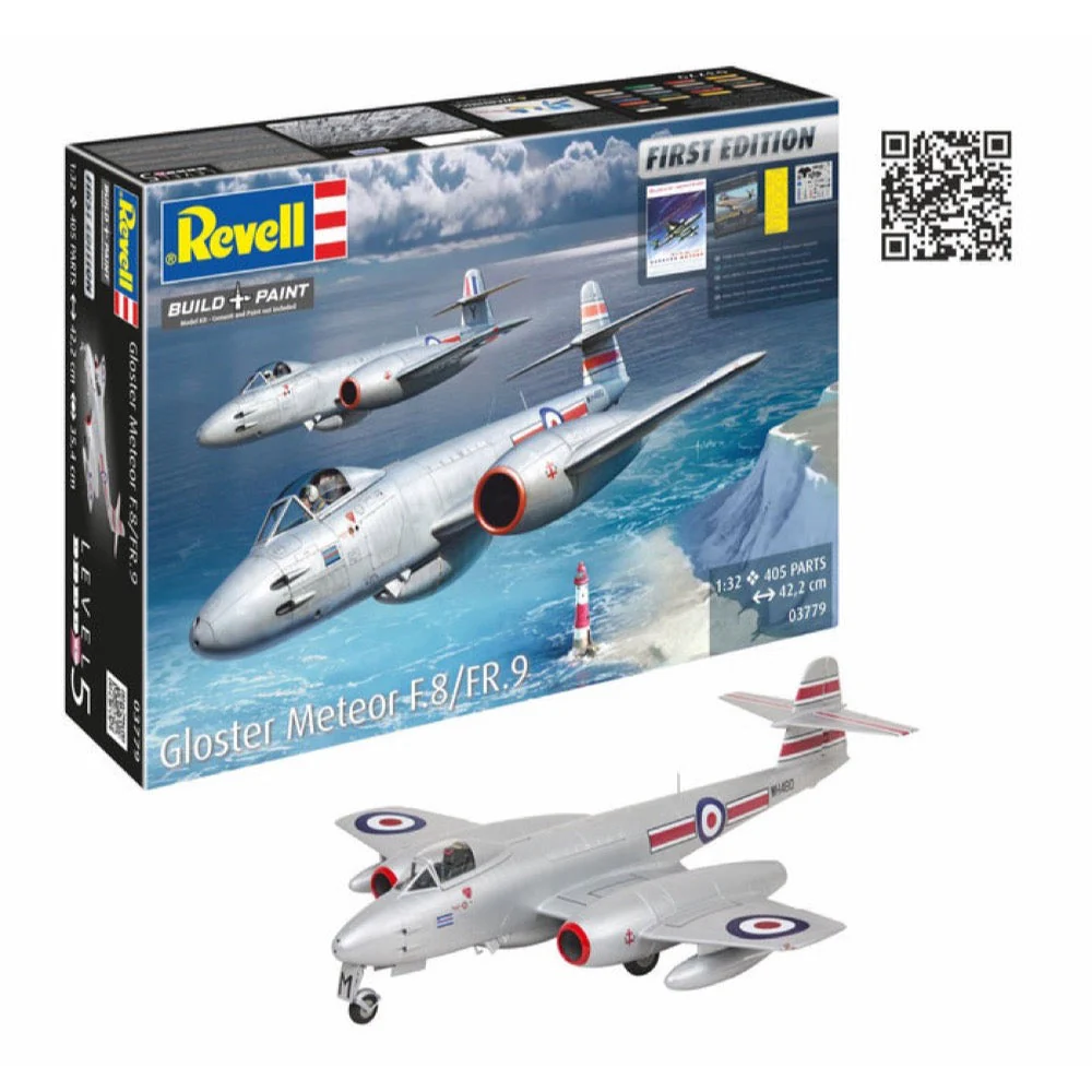 Revell 03779 1/32 Gloster Meteor F.8/FR.9 - Image 3
