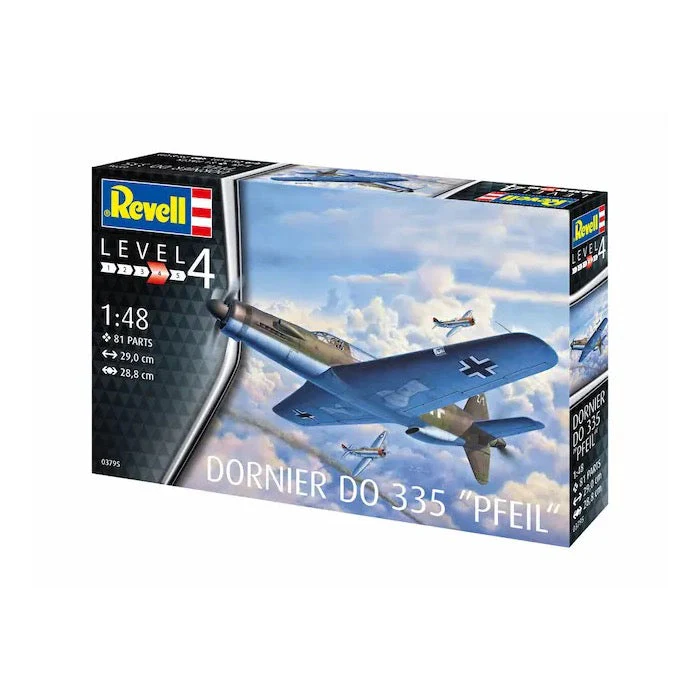Revell 03795 1/48 Dornier D-335 Pfeil - Image 8