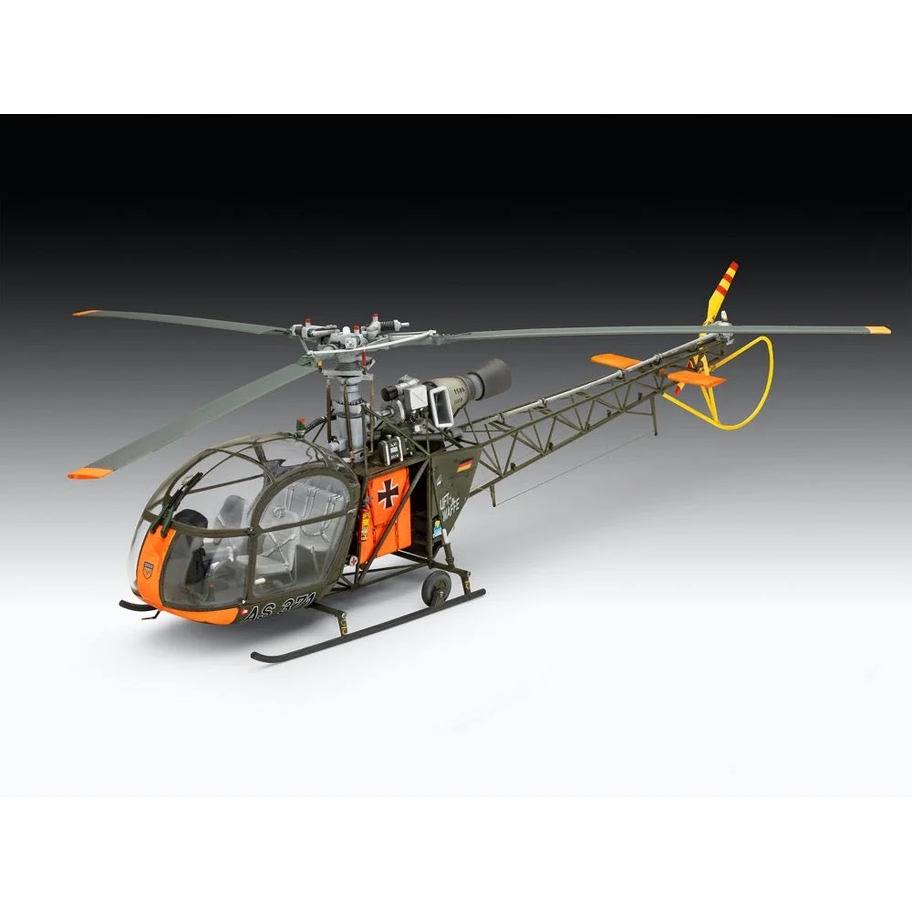 Revell 03804 1/32 Alouette II Helicopter - Image 3