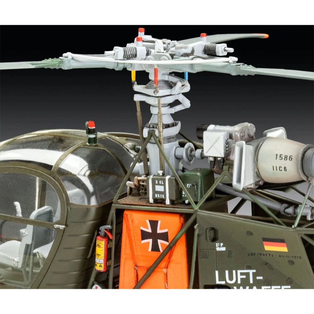 Revell 03804 1/32 Alouette II Helicopter - Image 4