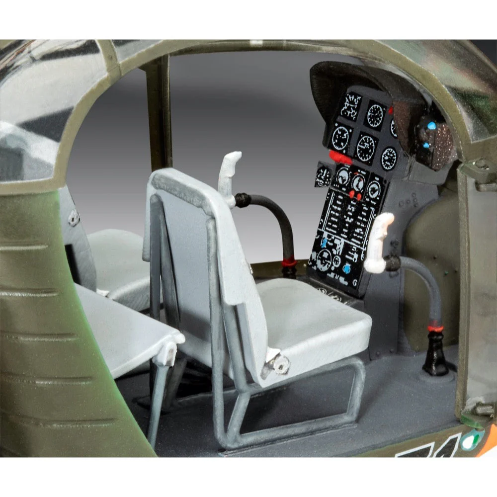 Revell 03804 1/32 Alouette II Helicopter - Image 6