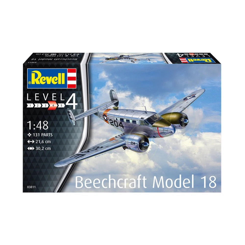 Revell 03811 1/48 Beechcraft Model 18 - Image 6