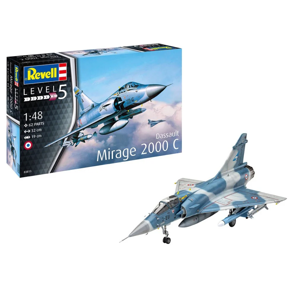 Revell 03813 1/48 Dassault Mirage 2000C - Image 6