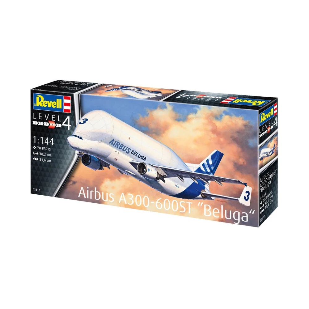 Revell 03817 1/144 Airbus A300-600 ST Beluga - Image 7
